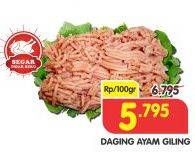 Promo Harga Daging Giling Ayam per 100 gr - Superindo