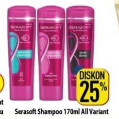 Promo Harga Serasoft Shampoo All Variants 170 ml - Hypermart