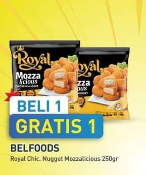 Promo Harga Belfoods Royal Nugget Mozzalicious 250 gr - Hypermart