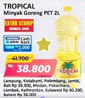 Promo Harga Tropical Minyak Goreng 2000 ml - Alfamart