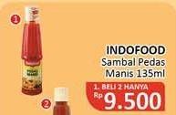 Promo Harga INDOFOOD Sambal Pedas Manis 135 ml - Alfamidi