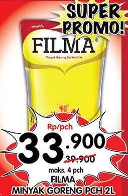 Promo Harga Filma Minyak Goreng 2000 ml - Superindo