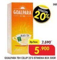 Promo Harga Goalpara Teh Celup per 25 pcs 2 gr - Superindo