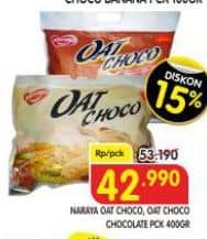 Promo Harga Naraya Oat Choco Original/Chocolate  - Superindo