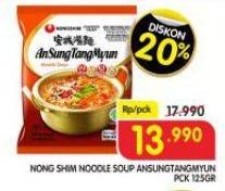 Promo Harga Nongshim Noodle Ansungtamyun 125 gr - Superindo