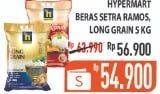 Promo Harga Hypermart Beras Setra Ramos, Long Grain 5 kg - Hypermart