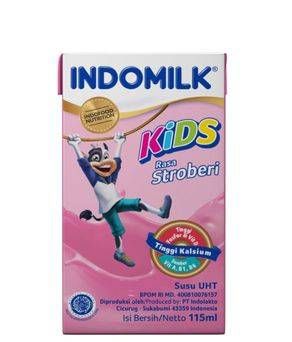 Promo Harga Indomilk Susu UHT Kids Stroberi 115 ml - Indomaret