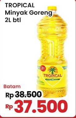 Promo Harga Tropical Minyak Goreng 2000 ml - Indomaret