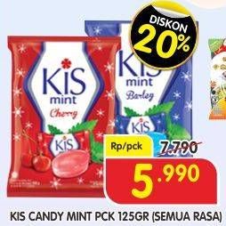 Promo Harga KIS Candy Mint All Variants 125 gr - Superindo