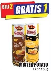 Promo Harga MISTER POTATO Snack Crisps 85 gr - Hari Hari