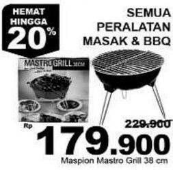 Promo Harga MASPION Mastro Grill 38 Cm  - Giant
