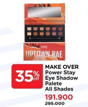 Promo Harga MAKE OVER Powerstay Eye Palette All Variants 12 pcs - Watsons