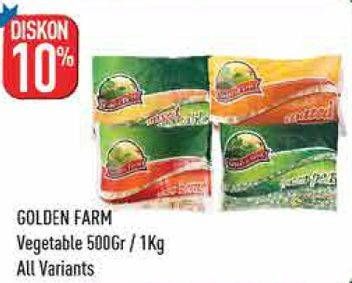 Promo Harga GOLDEN FARM Mixed Vegetables  - Hypermart