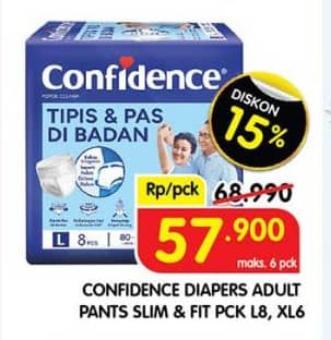 Confidence Adult Pants Tipis & Pas Di Badan