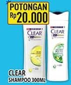 Promo Harga Clear Shampoo 300 ml - Hypermart