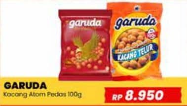 Promo Harga Garuda Kacang Atom Pedas 100 gr - Yogya