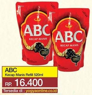 Promo Harga ABC Kecap Manis 520 ml - Yogya