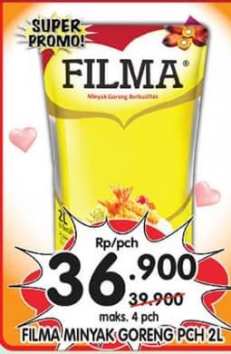 Promo Harga Filma Minyak Goreng 2000 ml - Superindo