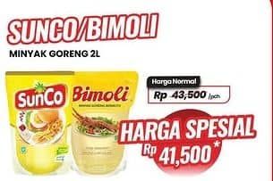 Promo Harga Sunco/Bimoli Minyak Goreng  - Carrefour