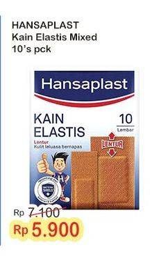 Promo Harga Hansaplast Plester Kain Elastis Mix 10 pcs - Indomaret