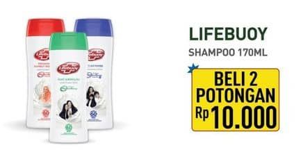 Promo Harga Lifebuoy Shampoo 170 ml - Hypermart