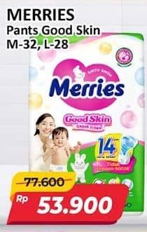 Promo Harga Merries Pants Good Skin M32, L28 28 pcs - Alfamart