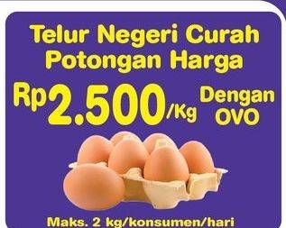 Promo Harga Telur Ayam Negeri  - Hypermart