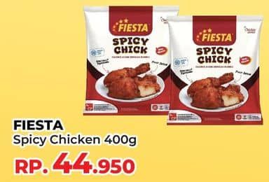 Promo Harga Fiesta Ayam Siap Masak Spicy Chick 500 gr - Yogya