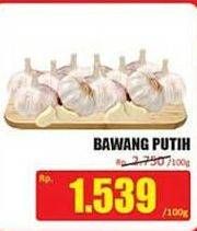 Promo Harga Bawang Putih per 100 gr - Hari Hari