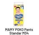 Promo Harga Mamy Poko Pants Xtra Kering M34 34 pcs - Alfamart