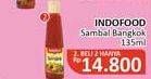 Promo Harga Indofood Sambal Bangkok 135 ml - Alfamidi