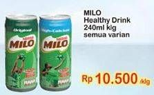 Promo Harga MILO Susu UHT All Variants 240 ml - Indomaret