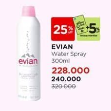 Promo Harga Evian Facial Spray 300 ml - Watsons