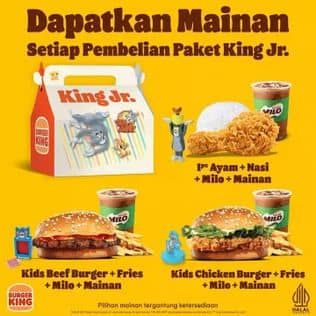 Promo Harga Dapatkan mainan  - Burger King
