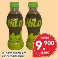 Promo Harga HILO Minuman Cokelat per 2 botol 200 ml - Superindo