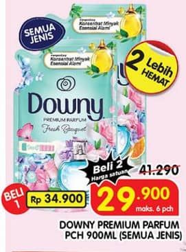 Promo Harga Downy Premium Parfum All Variants 900 ml - Superindo