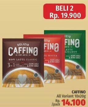 Promo Harga Caffino Kopi Latte 3in1 All Variants per 2 pouch 10 sachet - LotteMart