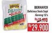 Promo Harga Bernardi Delicious Sosis Sapi Goreng 360 gr - Hypermart