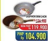 Promo Harga MAXIM Deep Wok 24cm  - Hypermart