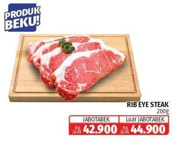 Promo Harga Rib Eye Steak 200 gr - Lotte Grosir