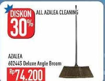 Promo Harga AZALEA Deluxe Angle Broom  - Hypermart