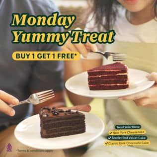 Promo Harga Buy 1 Get 1 Free  - Starbucks