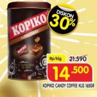 Promo Harga KOPIKO Coffee Candy 165 gr - Superindo