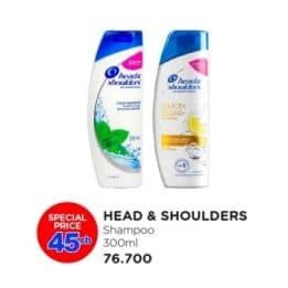 Promo Harga Head & Shoulders Shampoo 300 ml - Watsons