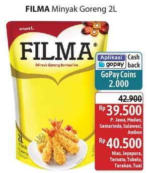 Promo Harga Filma Minyak Goreng 2000 ml - Alfamidi