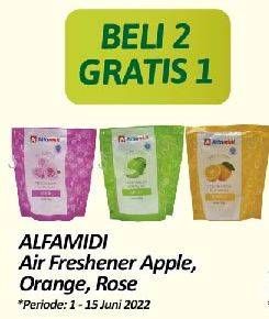 Promo Harga Alfamidi Air Freshener Apple, Orange, Rose  - Alfamidi