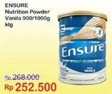 Promo Harga ENSURE Nutrition Powder FOS Vanila 900 gr - Indomaret