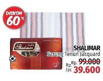 Promo Harga SHALIMAR Sarung Tenun  - LotteMart