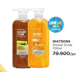 Promo Harga WATSONS Shower Scrub 700 ml - Watsons