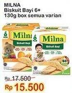 Promo Harga Milna Biskuit Bayi 6+ All Variants 130 gr - Indomaret